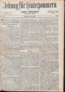 Zeitung f&uuml;r Hinterpommern (Stolper Wochenblatt) Nr. 99/1877