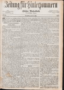 Zeitung f&uuml;r Hinterpommern (Stolper Wochenblatt) Nr. 101/1877