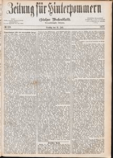 Zeitung für Hinterpommern (Stolper Wochenblatt) Nr. 119/1877