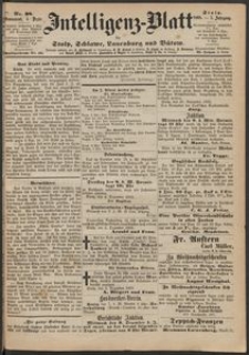 Intelligenz-Blatt f&uuml;r Stolp, Schlawe, Lauenburg und B&uuml;tow. Nr 98/1868 r.