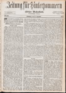 Zeitung für Hinterpommern (Stolper Wochenblatt) Nr. 149/1877