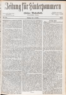 Zeitung für Hinterpommern (Stolper Wochenblatt) Nr. 158/1877