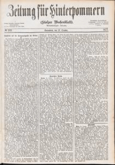 Zeitung f&uuml;r Hinterpommern (Stolper Wochenblatt) Nr. 169/1877