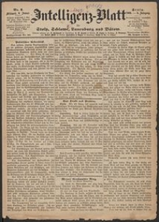 Intelligenz-Blatt f&uuml;r Stolp, Schlawe, Lauenburg und B&uuml;tow. Nr 02/1869 r.