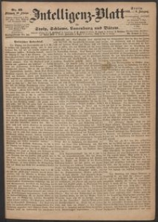 Intelligenz-Blatt f&uuml;r Stolp, Schlawe, Lauenburg und B&uuml;tow. Nr 12/1868 r.