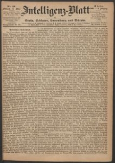 Intelligenz-Blatt für Stolp, Schlawe, Lauenburg und Bütow. Nr 18/1869 r.