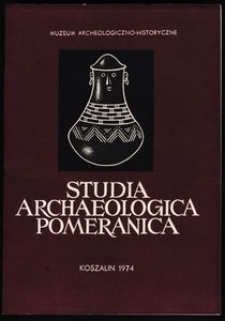 Studia Archeologica Pomeranica