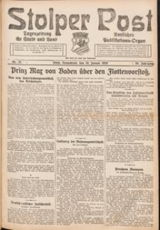 Stolper Post. Tageszeitung f&uuml;r Stadt und Land Nr. 25/1926