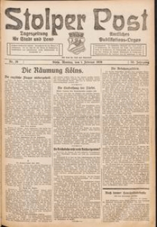 Stolper Post. Tageszeitung für Stadt und Land Nr. 26/1926