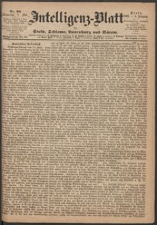 Intelligenz-Blatt f&uuml;r Stolp, Schlawe, Lauenburg und B&uuml;tow. Nr 35/1869 r.