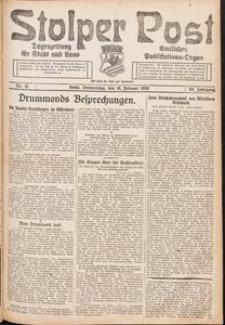 Stolper Post. Tageszeitung für Stadt und Land Nr. 41/1926