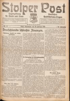 Stolper Post. Tageszeitung für Stadt und Land Nr. 43/1926