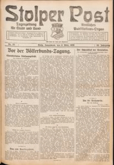 Stolper Post. Tageszeitung f&uuml;r Stadt und Land Nr. 55/1926