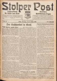 Stolper Post. Tageszeitung f&uuml;r Stadt und Land Nr. 63/1926
