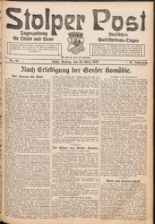 Stolper Post. Tageszeitung für Stadt und Land Nr. 66/1926