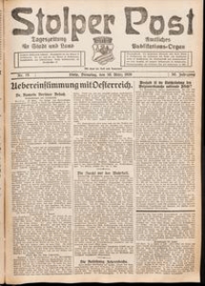 Stolper Post. Tageszeitung f&uuml;r Stadt und Land Nr. 75/1926