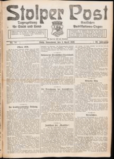 Stolper Post. Tageszeitung für Stadt und Land Nr. 78/1926