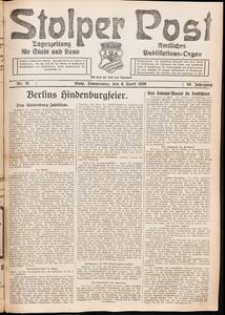 Stolper Post. Tageszeitung für Stadt und Land Nr. 81/1926