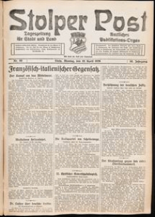 Stolper Post. Tageszeitung für Stadt und Land Nr. 90/1926