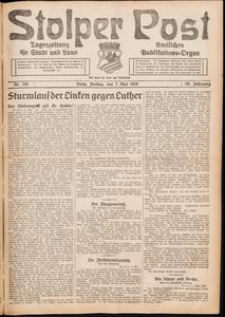 Stolper Post. Tageszeitung f&uuml;r Stadt und Land Nr. 106/1926