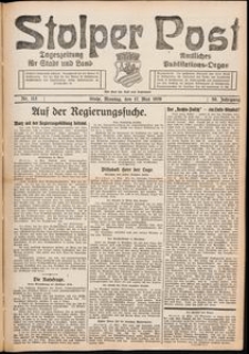 Stolper Post. Tageszeitung f&uuml;r Stadt und Land Nr. 113/1926