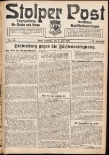 Stolper Post. Tageszeitung f&uuml;r Stadt und Land Nr. 131/1926