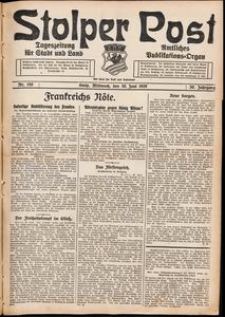 Stolper Post. Tageszeitung für Stadt und Land Nr. 150/1926