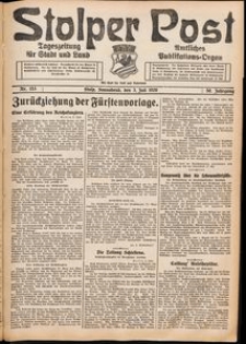 Stolper Post. Tageszeitung für Stadt und Land Nr. 153/1926