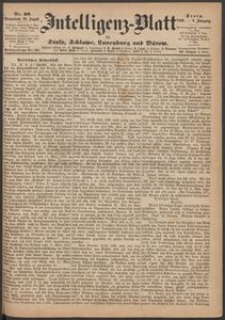 Intelligenz-Blatt für Stolp, Schlawe, Lauenburg und Bütow. Nr 69/1869 r.