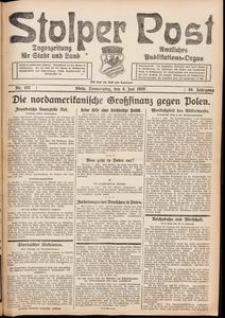 Stolper Post. Tageszeitung für Stadt und Land Nr. 157/1926