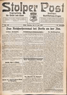 Stolper Post. Tageszeitung f&uuml;r Stadt und Land Nr. 160/1926