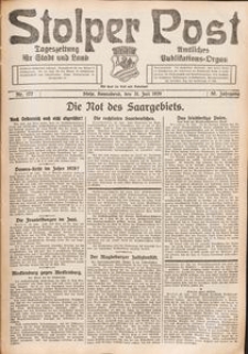 Stolper Post. Tageszeitung für Stadt und Land Nr. 177/1926