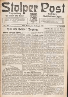 Stolper Post. Tageszeitung f&uuml;r Stadt und Land Nr. 202/1926