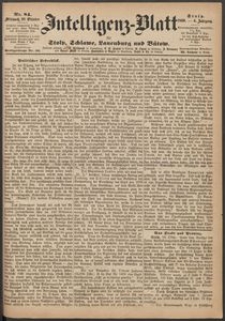 Intelligenz-Blatt für Stolp, Schlawe, Lauenburg und Bütow. Nr 84/1869 r.