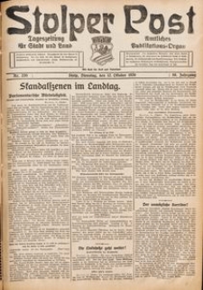 Stolper Post. Tageszeitung f&uuml;r Stadt und Land Nr. 239/1926