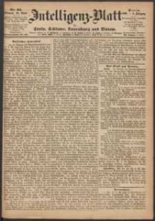 Intelligenz-Blatt f&uuml;r Stolp, Schlawe, Lauenburg und B&uuml;tow. Nr 94/1869 r.