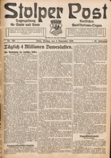 Stolper Post. Tageszeitung f&uuml;r Stadt und Land Nr. 260/1926