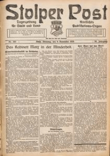 Stolper Post. Tageszeitung für Stadt und Land Nr. 263/1926