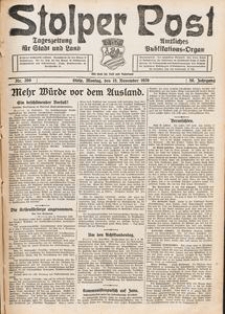 Stolper Post. Tageszeitung für Stadt und Land Nr. 268/1926