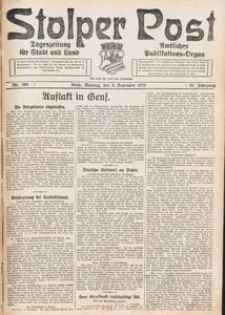 Stolper Post. Tageszeitung für Stadt und Land Nr. 285/1926