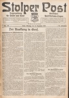 Stolper Post. Tageszeitung f&uuml;r Stadt und Land Nr. 291/1926