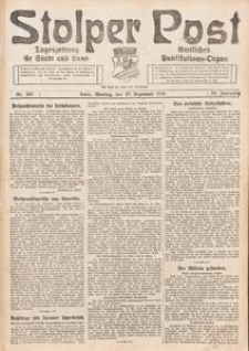 Stolper Post. Tageszeitung für Stadt und Land Nr. 302/1926
