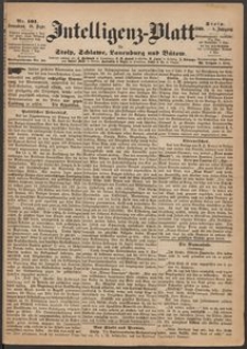 Intelligenz-Blatt für Stolp, Schlawe, Lauenburg und Bütow. Nr 101/1869 r.