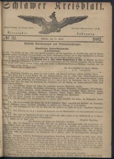 Kreisblatt des Schlawer Kreises 1882 No 32