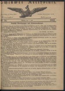 Kreisblatt des Schlawer Kreises 1882 No 54