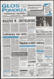 Głos Pomorza, 1991, sierpień, nr 187