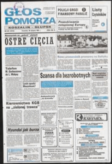 Głos Pomorza, 1991, sierpień, nr 201