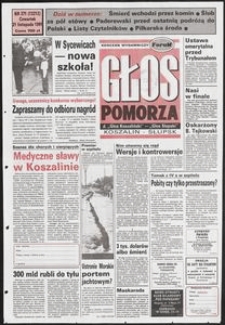 Głos Pomorza, 1991, listopad, nr 271