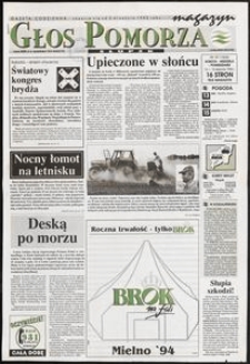 Głos Pomorza, 1994, sierpień, nr 187