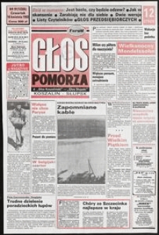 Głos Pomorza, 1992, kwiecień, nr 91